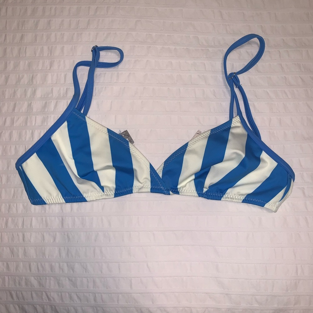 solid & striped bikini top size S